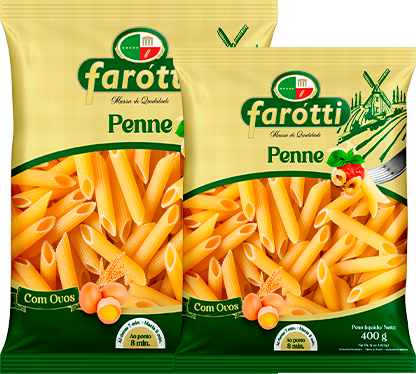 Penne Com Ovos 400gr